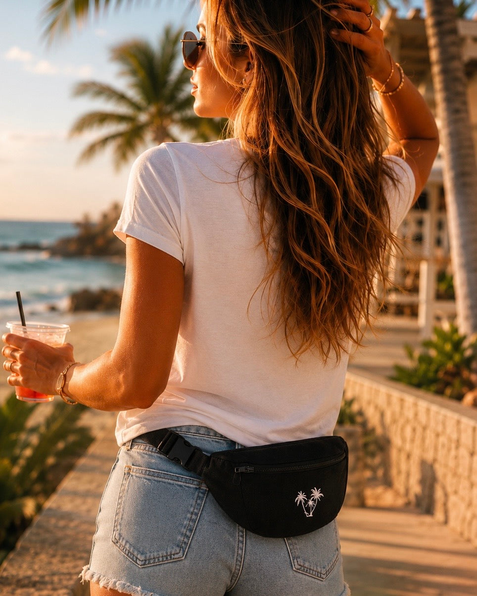 Hip Bag Next Stop Dream Life black