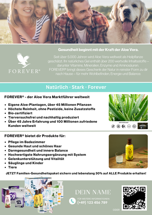 Flyer DIN A5 ALOE VERA & C9 2-seitig