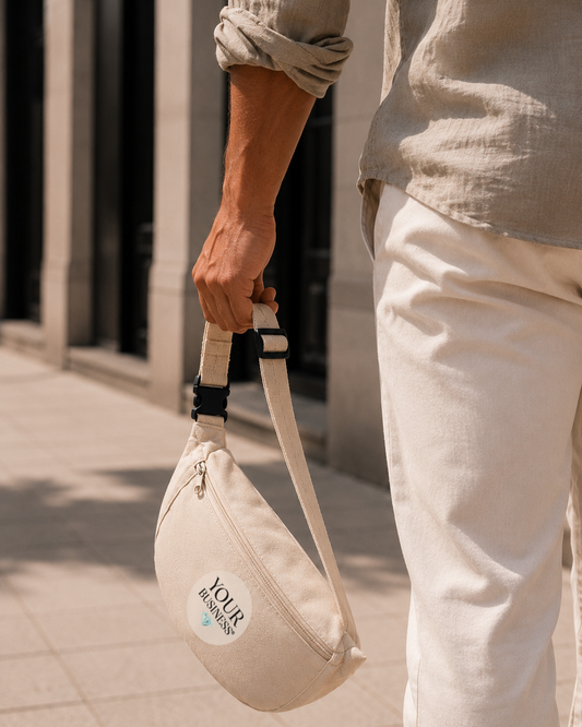 Hip Bag YOUR BUSINESS natural