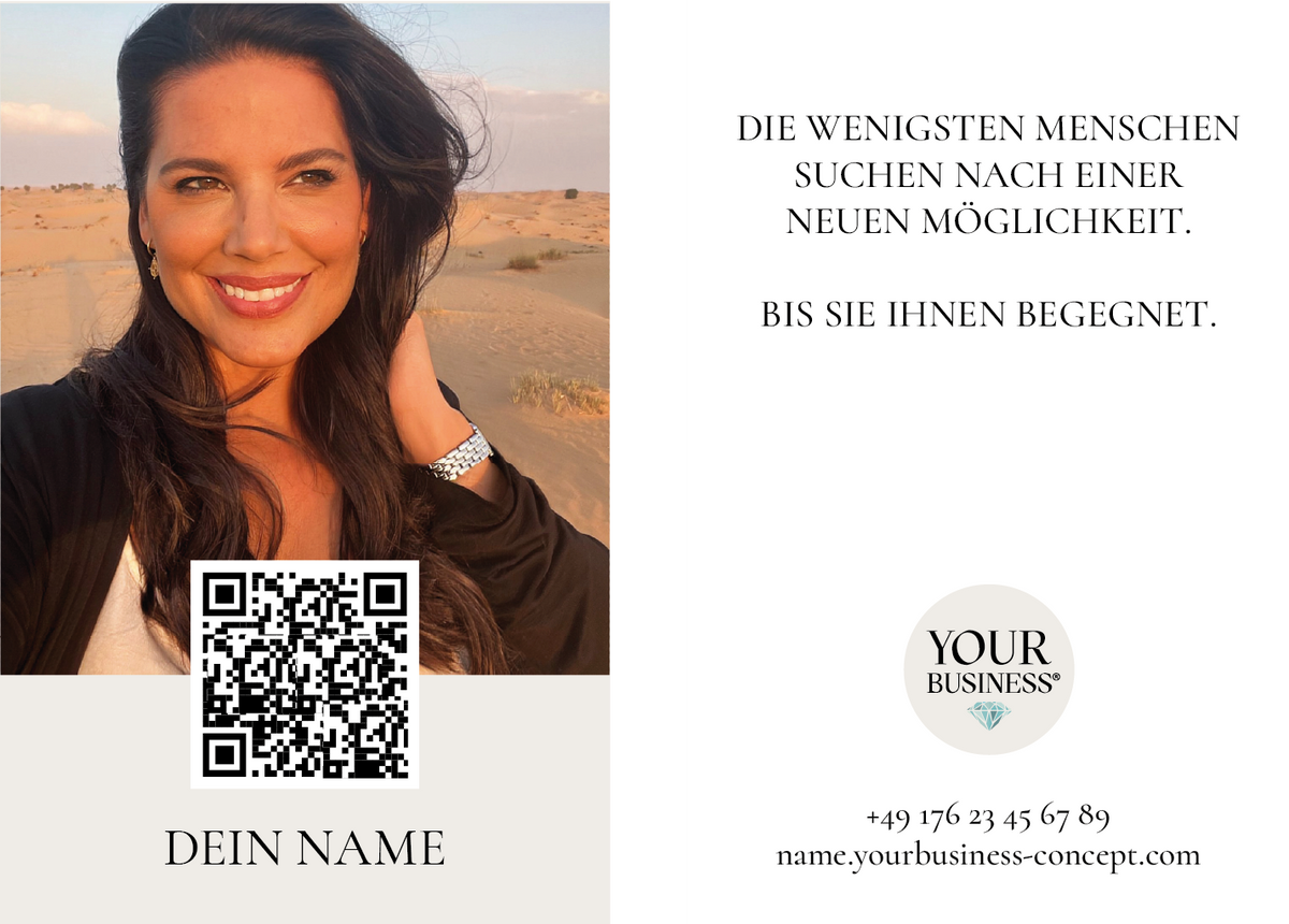 Visitenkarte YOUR BUSINESS individuell