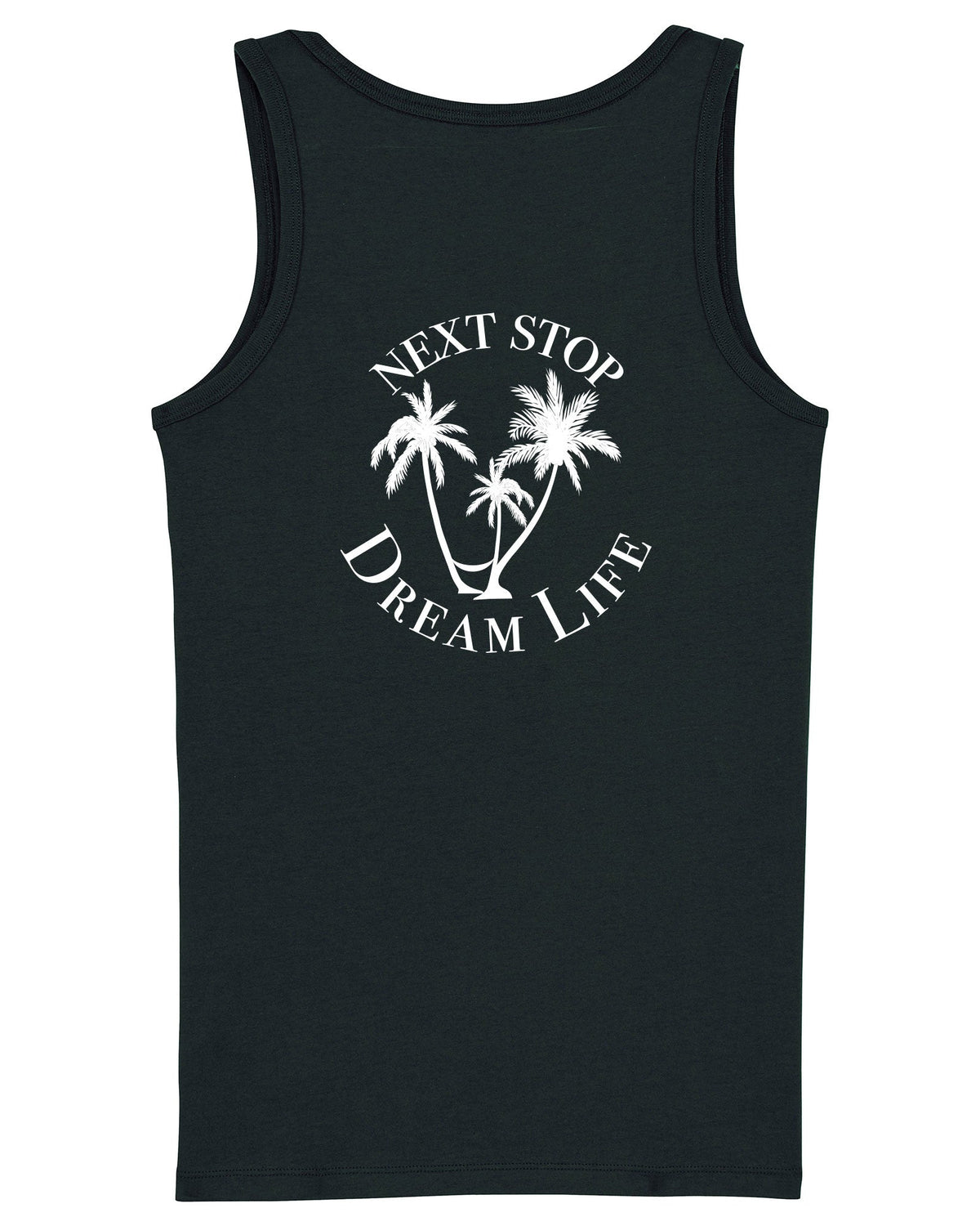 Woman Tank Top Next Stop Dream Life black